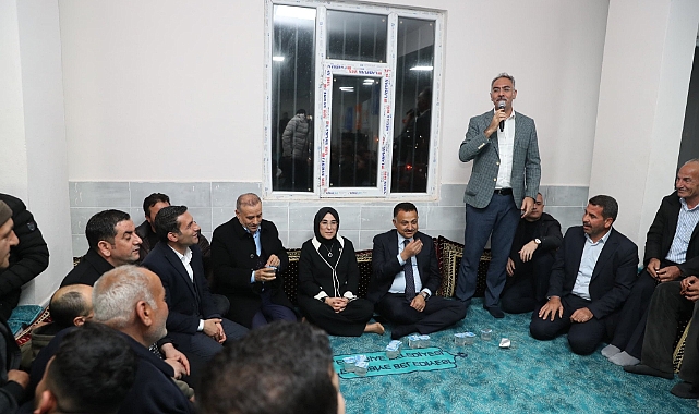 Eyyübiye’de Aşiretlerden AK Parti ve Mehmet Kuş’a Tam Destek
