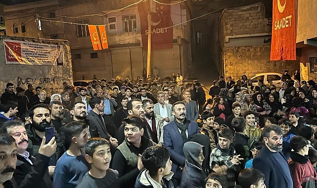 Eyyübiye'de Coşku Var: Mahmut Demir Her Sokakta Karşılanıyor
