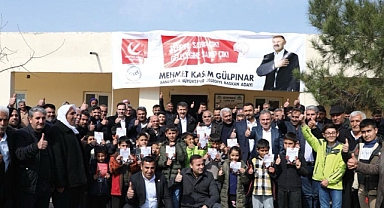 Eyyübiye'de Mehmet Ekinci'ye yoğun ilgi!