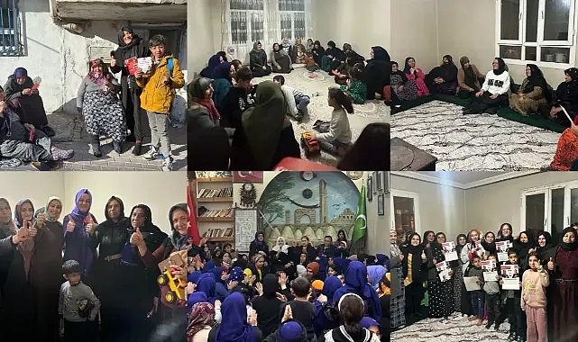 Eyyubiyeli kadınlardan 'Yeniden Refaha' büyük destek