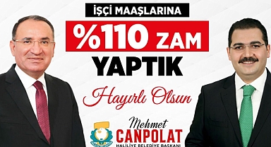 Haliliye Belediyesi İşçilerine Rekor Zam