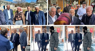 Hasan Kaplan, Birecik'te Esnaf ve Vatandaşları Ziyaret Etti