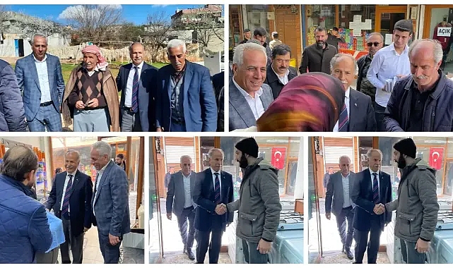 Hasan Kaplan, Birecik'te Esnaf ve Vatandaşları Ziyaret Etti