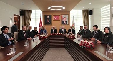 Hazine Ve Maliye Bakanı Şimşek’ten Başkan Beyazgül’e Ziyaret
