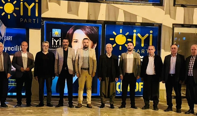 İYİ Parti Haliliye Belediye Başkan Adayı Ali Eroğlu'na Yoğun İlgi