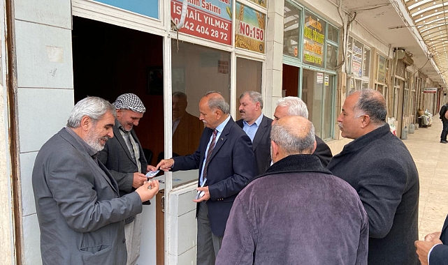 Kaplan, Buğday Borsası Ve Nakliyeciler Esnafını Ziyaret Etti.