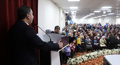 Karaköprü 'de kadınlardan Başkan Baydilli'ye tam destek