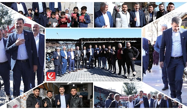 Mehmet Ekinci Eyyübiye'yi Adım Adım Geziyor