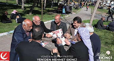 Mehmet Ekinci'nin Mahalle Ziyaretleri Sürüyor