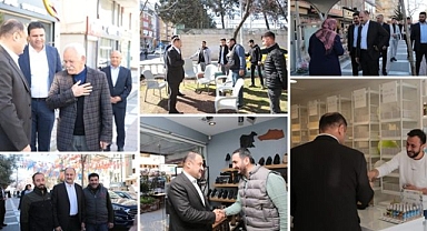 Mehmet Kasım Gülpınar Esnaf Ziyaretlerine Devam Ediyor.