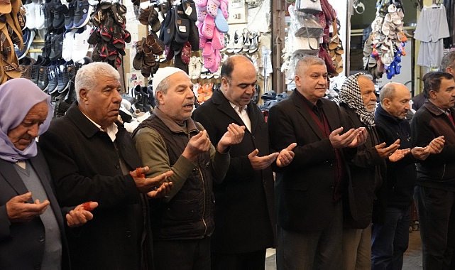 Nihat Çiftçi, Ahilik geleneğindeki Esnaf Duasına katıldı