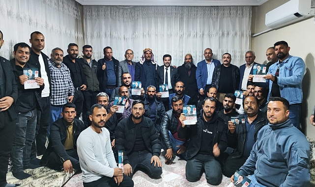Saadet'in Eyyübiye Adayı Demir Hane Ziyaretlerini Sürdürüyor