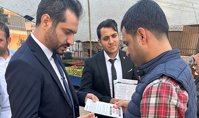 Saadet Karaköprü Adayı Karadaş STK, Esnaf ve Vatandaşları Ziyaret Ederek Destek İstiyor