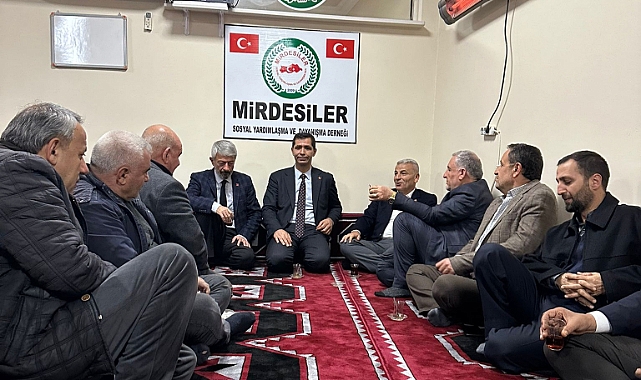 Saadet Partisi'nden Mirdesi Derneğine Ziyaret