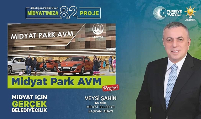 Şahin'den Midyat Park AVM Müjdesi!