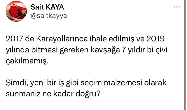 Yeniden Refah Partisi Grup Başkanvekili Sait Kaya'dan Zeynel Başkan'a Bomba Cevap