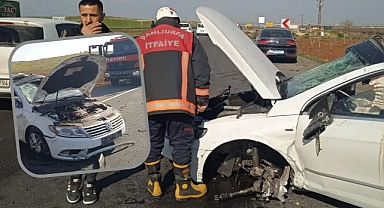 Şanlıurfa'da feci kaza!
