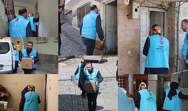 Şanlıurfa'da ramazan ayında ihtiyaç sahibi aileler unutulmadı
