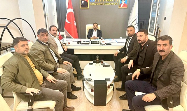 Şanlıurfa İYİ Parti'de Üst Düzey Toplantı