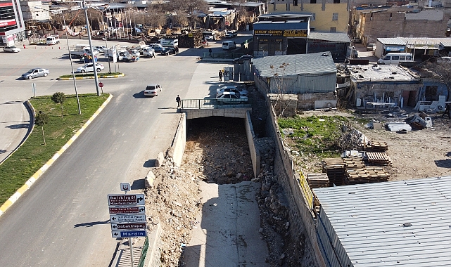 Şanlıurfa Taşkın Dereleri Yapım İşi Hızla Devam Ediyor.