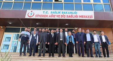Solmaz Siverek ağız ve diş merkezinde incelemelerde bulundu.