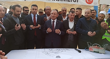 TBMM Başkanvekili Bozdağ Suruç’ta temel attı