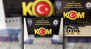 Urfa'da 3 ayrı noktada uygulama! Tutuklu ve gözaltılar var!