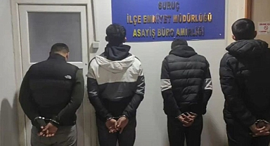 Urfa'da oto hırsızı 4 şahıs yakalandı!