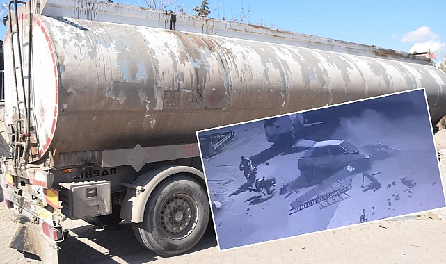 Urfa’da tankerle otomobil çarpıştı! 1 ölü