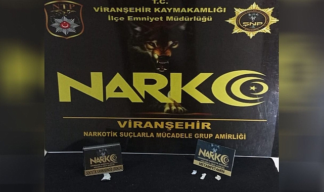 Urfa’nın ilçesinde iki şahıs üzerinde uyuşturucu çıktı!