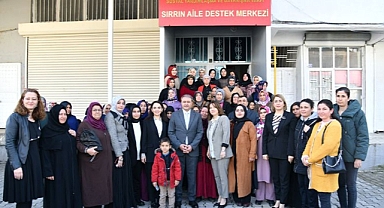 Vali Şıldak ADEM’de kadın ve çocuklarla buluştu!