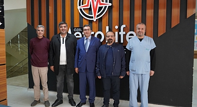 Vergi Dairesi Başkanından Metrolife Hastanesine ziyaret