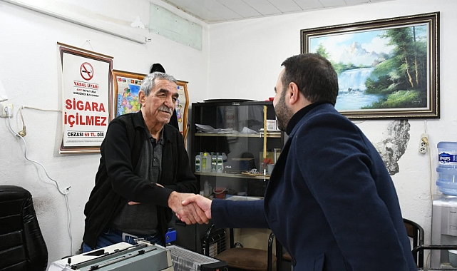 Yeniden Refah Partisi Siverek Belediye Başkan Adayı Hasan İzol'dan Ziyaretler