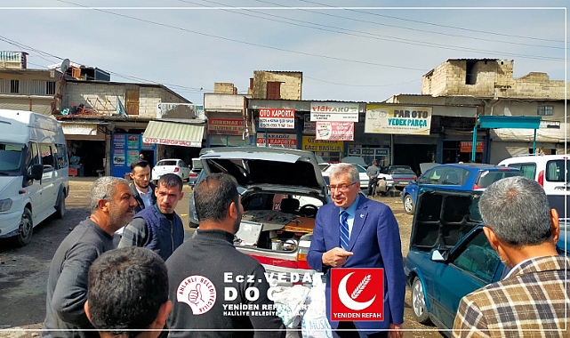 YRP Haliliye Adayı Doğar Sanayi Esnafının Sorunlarını Dinledi