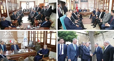AK Kadrolardan Başkan Kuş’a Tebrik Ziyareti