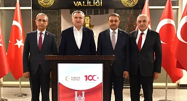 Bakan Bak ve TFF Başkanı Şanlıurfa'da!