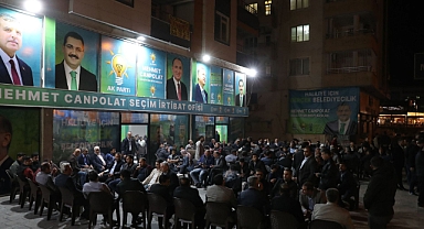 Başkan Canpolat, tebrikleri kabul etti