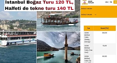 Halfeti'deki Tekne Turu Ücretlerine Tepki! İstanbul Boğazı'ndan Pahalı