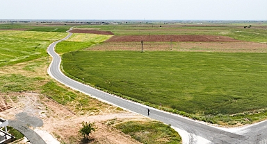 Harran'da Bağlantı Yolları Asfaltlanıyor