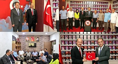 İl Emniyet Müdürü Bildirici'den Şehit ve Gaziler Derneği’ne Ziyaret