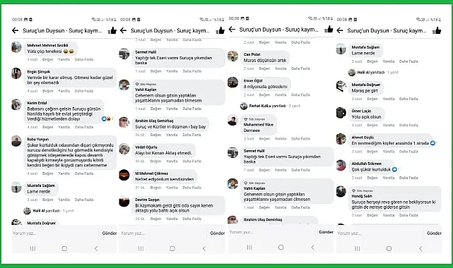 Kaymakam Güneş 'in görevden alınması Suruç 'ta memnuniyetle karşılandı