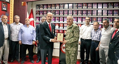 Mustafa Büyükköroğlu Paşa'dan Şehit Gazi Derneğine Ziyaret.