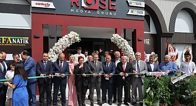 Rose Ekol Medya Grubu yeni yerini törenle açtı!