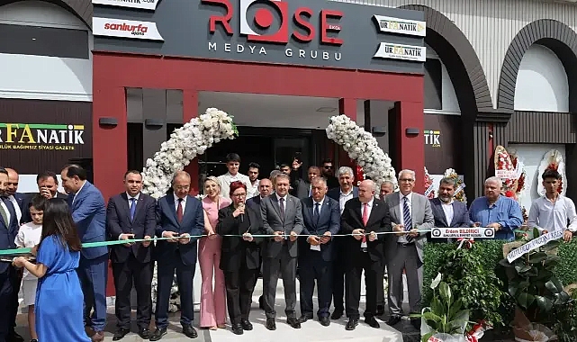 Rose Ekol Medya Grubu yeni yerini törenle açtı!