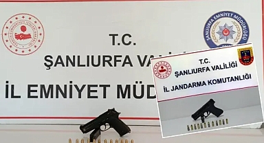 Şanlıurfa’da havaya silah sıkan 2 kişi yakalandı!