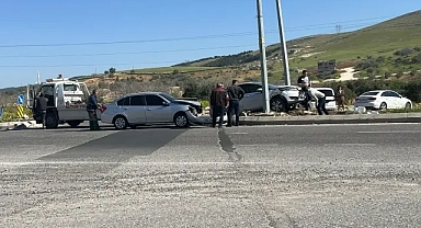 Şanlıurfa’da maddi hasarlı kaza!