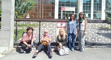 Urfa’da 182 gündür eylemde! Çetiner’in nöbetine Gazeteci Aydoğan’dan destek!