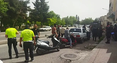 Urfa’da motosiklet denetimi! 71 tanesi trafikten men edildi!