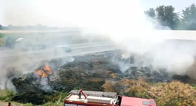 Bir anda alev aldı! Şanlıurfa'da korkutan yangın