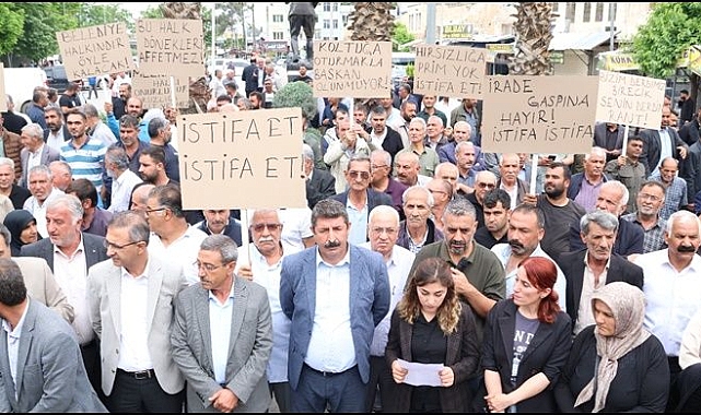 Şanlıurfa’daki belediye başkanına istifa çağrısı!